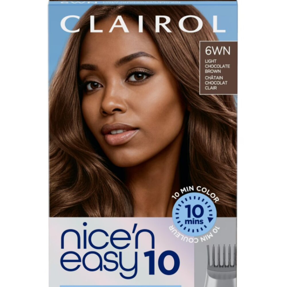 Clairol Nice'n Easy Permanent Hair Color Cream Light Chocolate Brown NIB